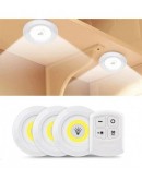 Комплект 3бр безжични LED лампи с дистанционно